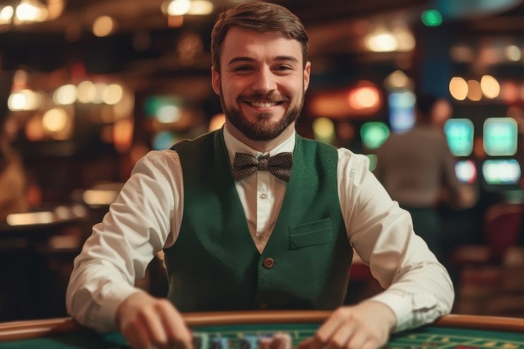 Ilustrasi keamanan data dan privasi dalam aktivitas live casino online